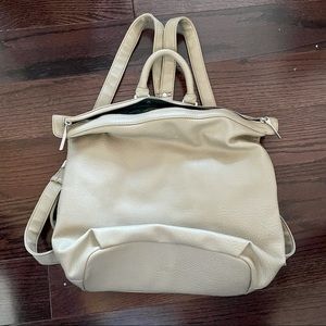 Matt & Nat beige vegan leather bag